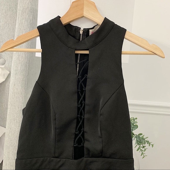 L’ATISTE | Black sleeveless romper size S - Picture 2 of 6